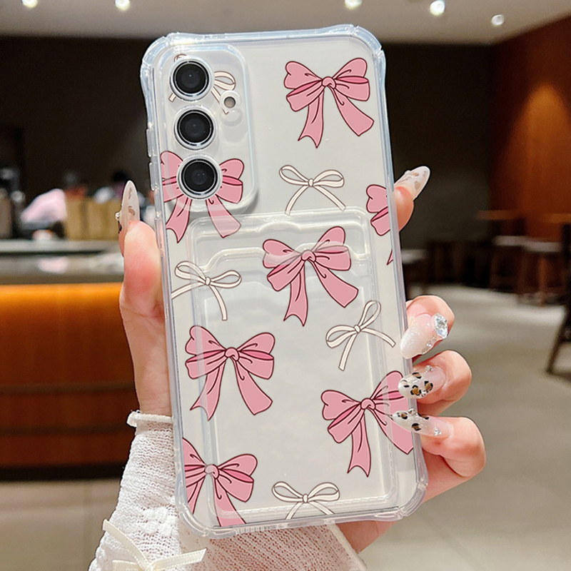 Samsung Galaxy A55 - Capa com Bolso para Cartão para