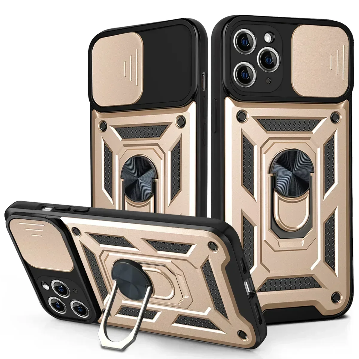 Camera Lens Protector - Nova Capa de Telefone com Suporte