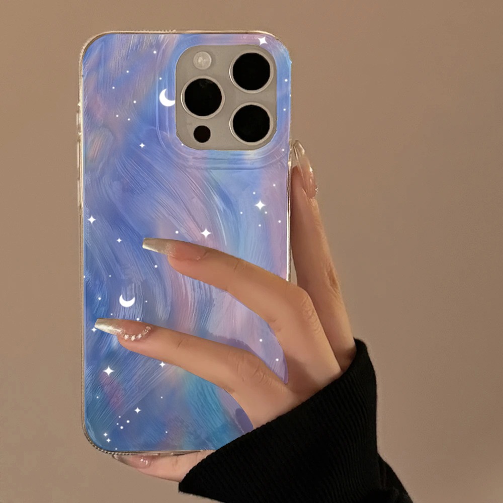 Samsung Galaxy A55 - Capa de Celular Rígida com Glitter