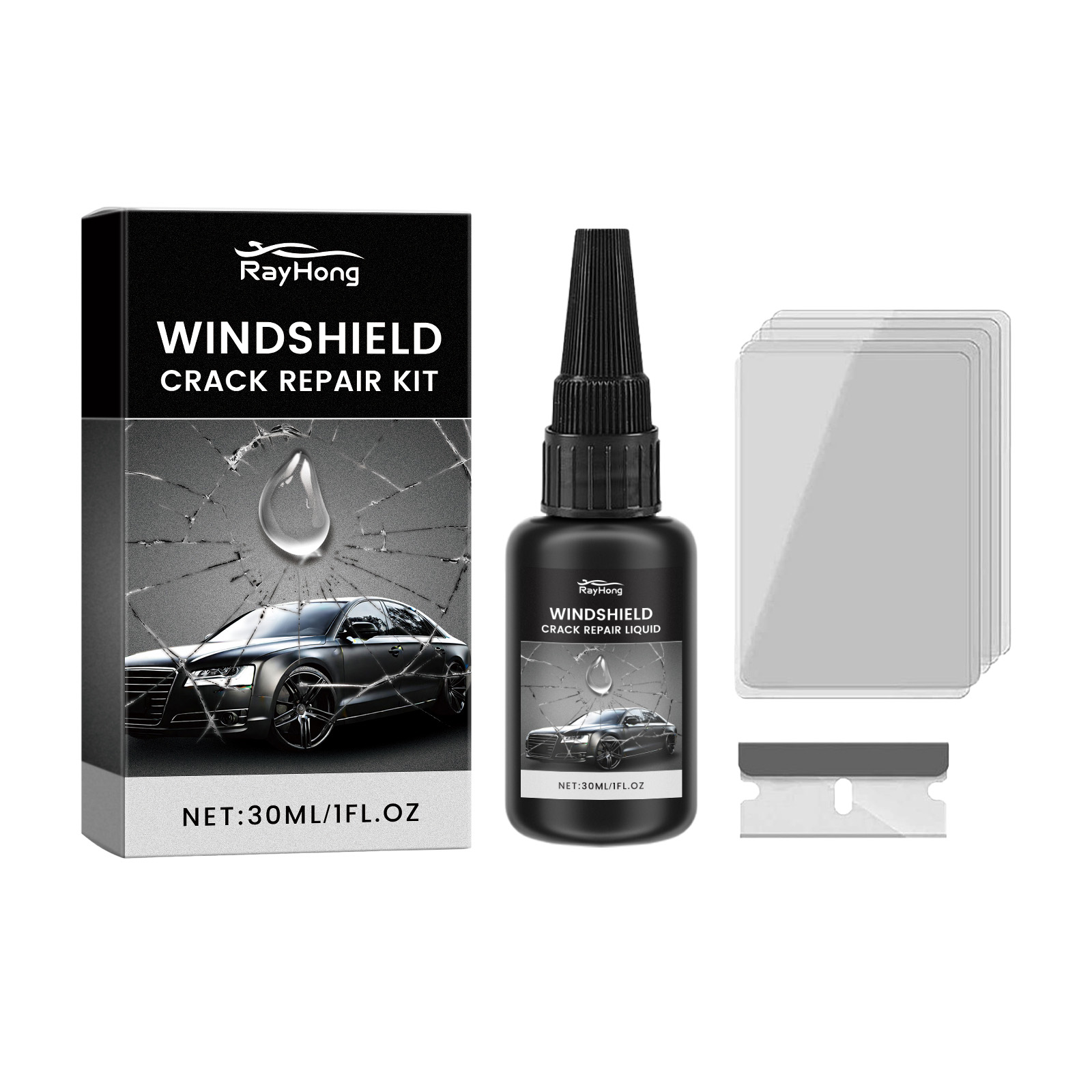 Cola para reparação de para-br - Liquid Uv Glue Kit avaliação e preço